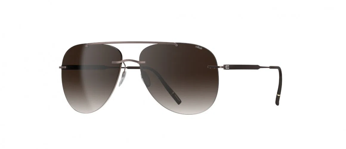 Silhouette Canatara Rimless 8751 Sunglasses - view 27